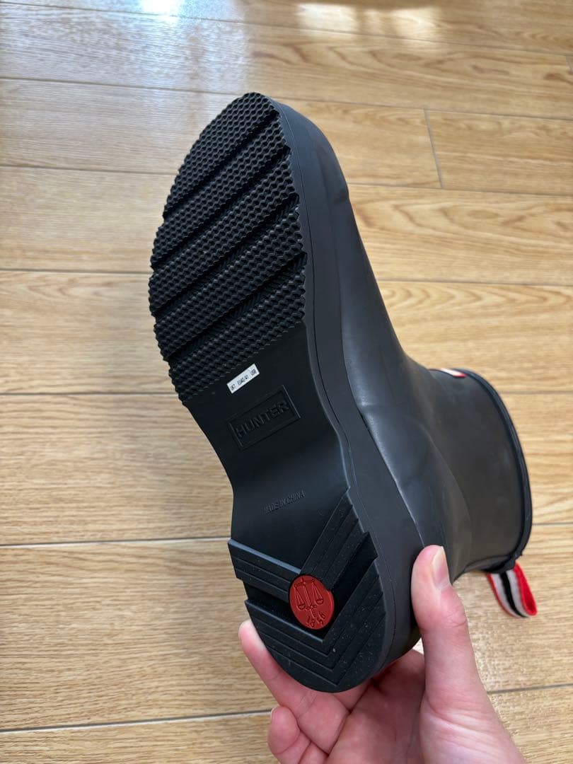 hunter レインブーツ UK7 ハンター