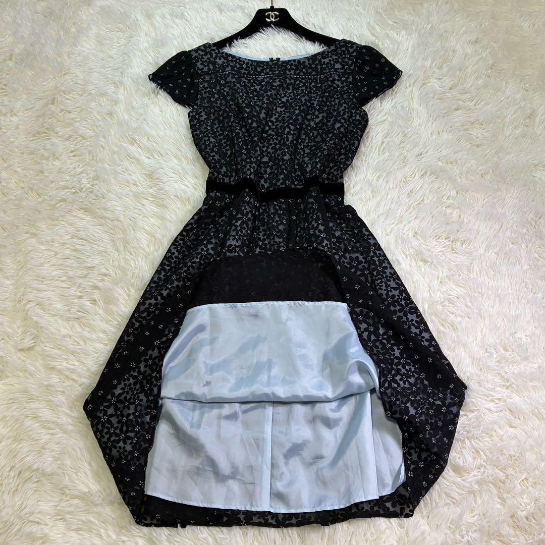 【美品】トッカ WINTER COSMOSドレス ワンピース 総柄 花柄 6