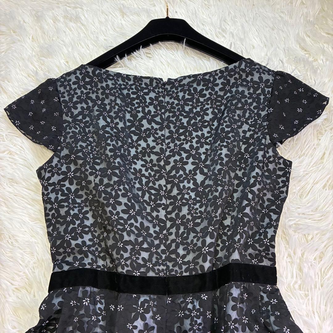 【美品】トッカ WINTER COSMOSドレス ワンピース 総柄 花柄 6