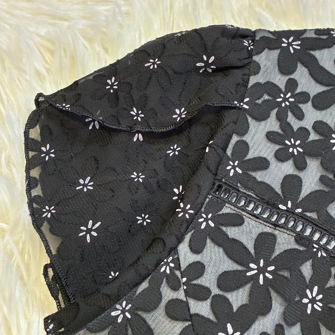 【美品】トッカ WINTER COSMOSドレス ワンピース 総柄 花柄 6