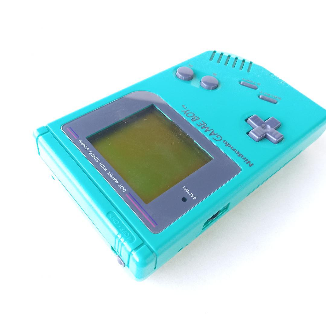 初代 ゲームボーイ 緑（動作確認済み）＋　スーパーマリオランド（GB)