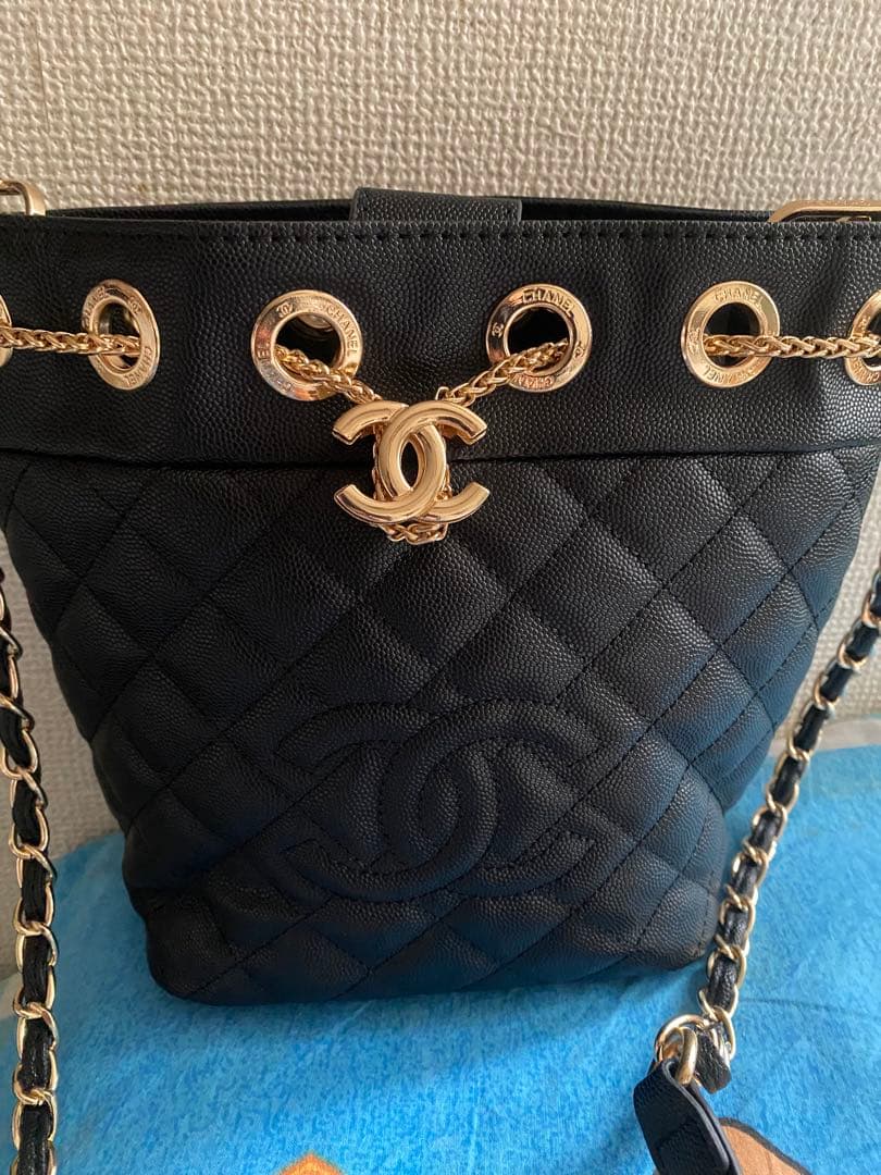 (新品、未使用)CHANELノベルティ　巾着ショルダーバッグ♡