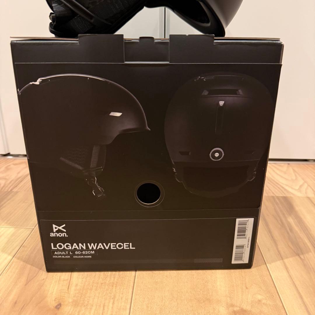 Anon ローガン WAVECEL ヘルメット ブラック Lサイズ