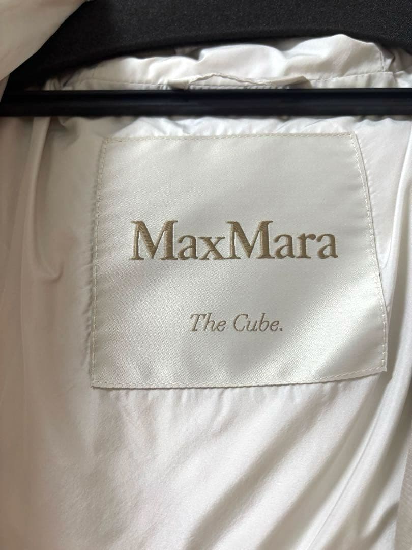 【マロン】MaxMara ETRETI テクニカルキャンバスダウンジレ