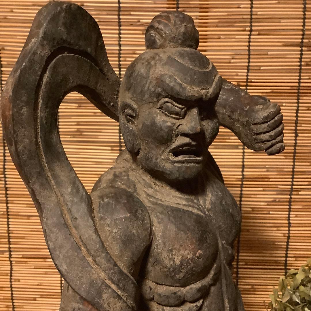 コダック様keep江戸期・護法善神「仁王・那羅延金剛像」金剛力士・守護神・特大