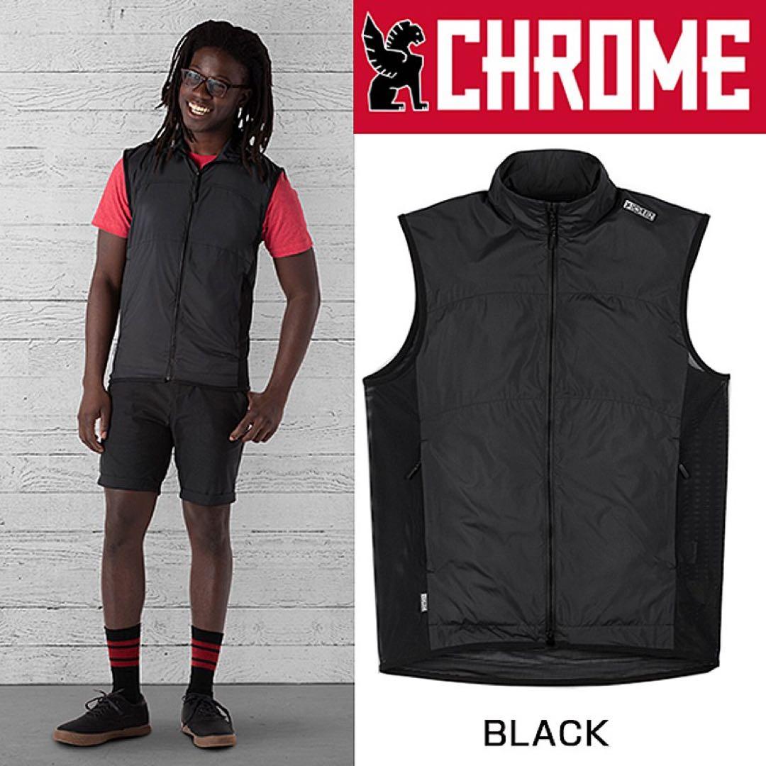 CHROME（クローム）D. ZIP WIND VEST Mサイズ