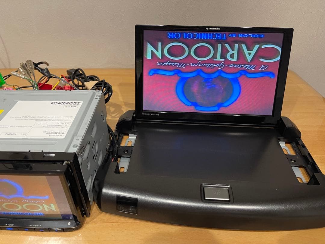 カロッツェリア TVM-FW1020-B 10.2V 折りたたみ式『 W 』