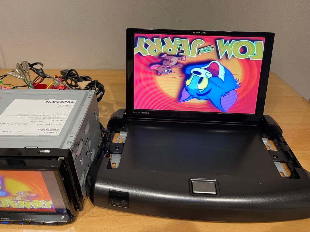 カロッツェリア TVM-FW1020-B 10.2V 折りたたみ式『 W 』