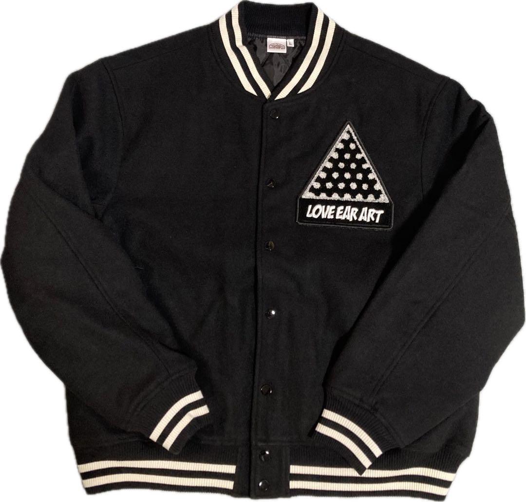 希少 L 新品 50着限定 LOVE EAR ART メルトン スタジャン