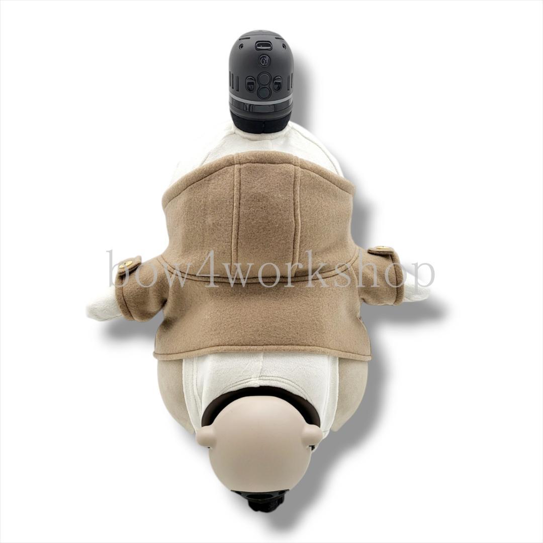 ラボット LOVOT ラボットの服ハンドメイド ダッフルコート（ベージュ）