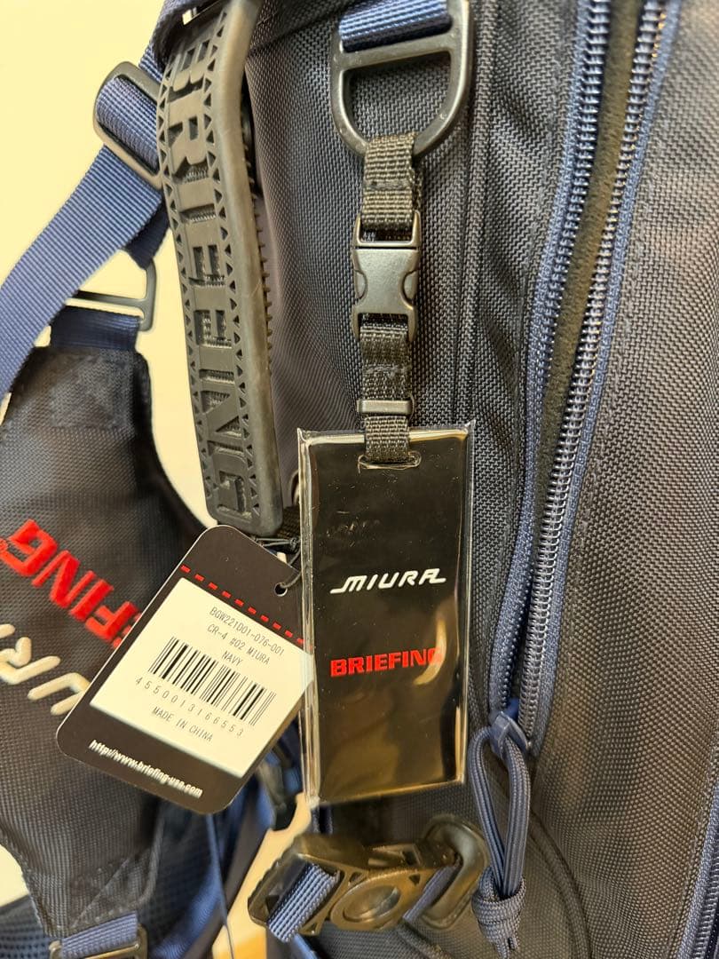 MIURA BRIEFING ゴルフ ネイビー