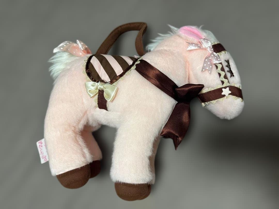 Angelic pretty milkyポニーバッグ　ピンクxブラウン