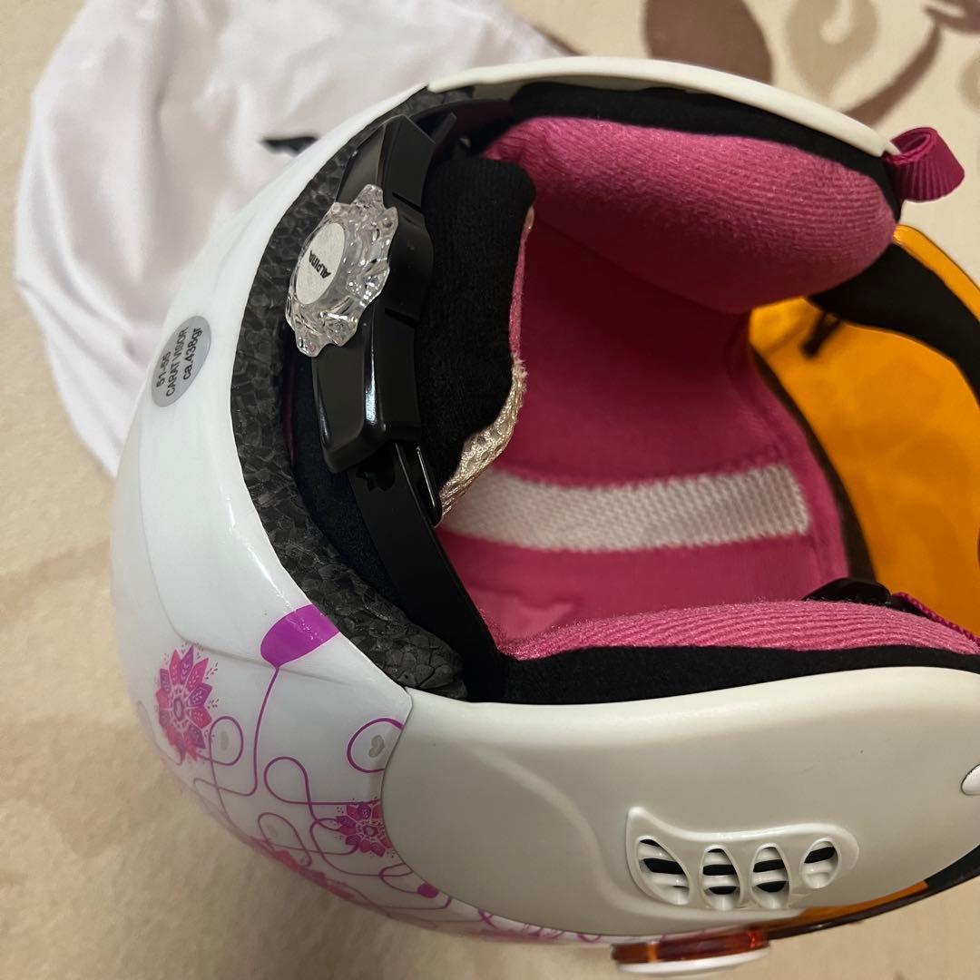 値下ALPINA アルピナ　ゴーグル付きヘルメット キッズ スノーボード　スキー