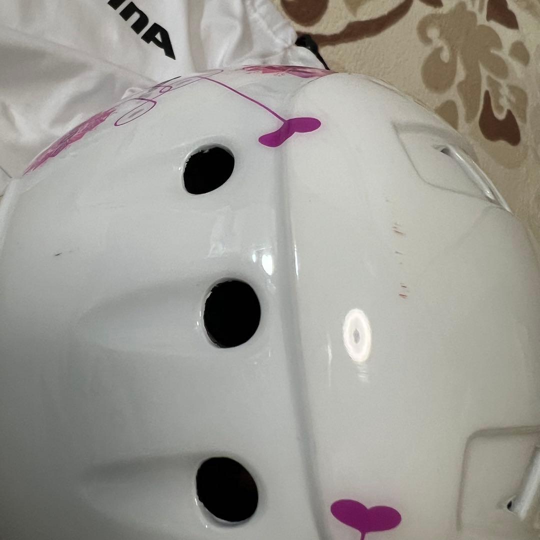 値下ALPINA アルピナ　ゴーグル付きヘルメット キッズ スノーボード　スキー