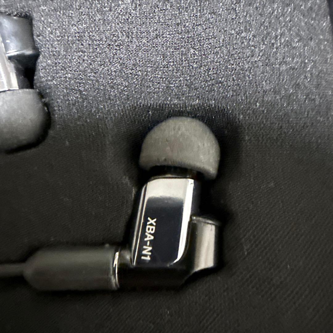 SONY XBA-N1 有線イヤホン グレー