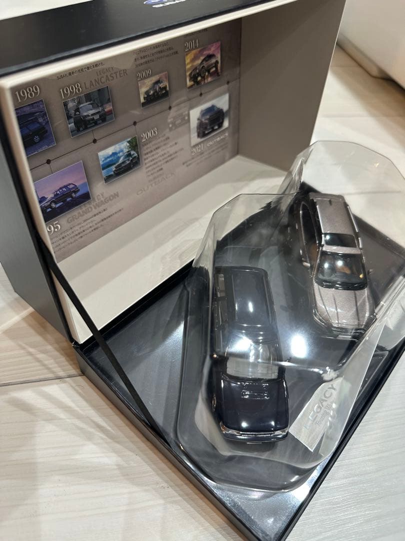 SUBARU　レガシィ&アウトバックダイキャストミニカーセット　1/43