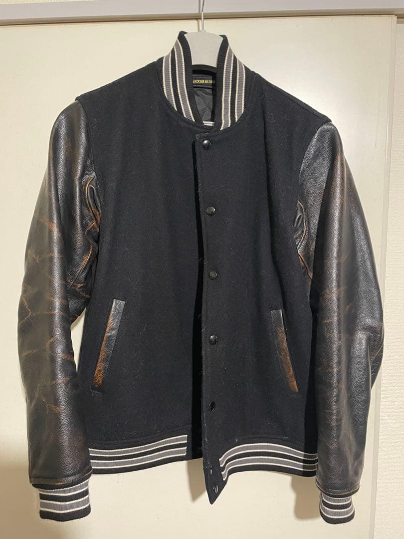 Jackson Matisse スタジャン ウール レザー 定価6万