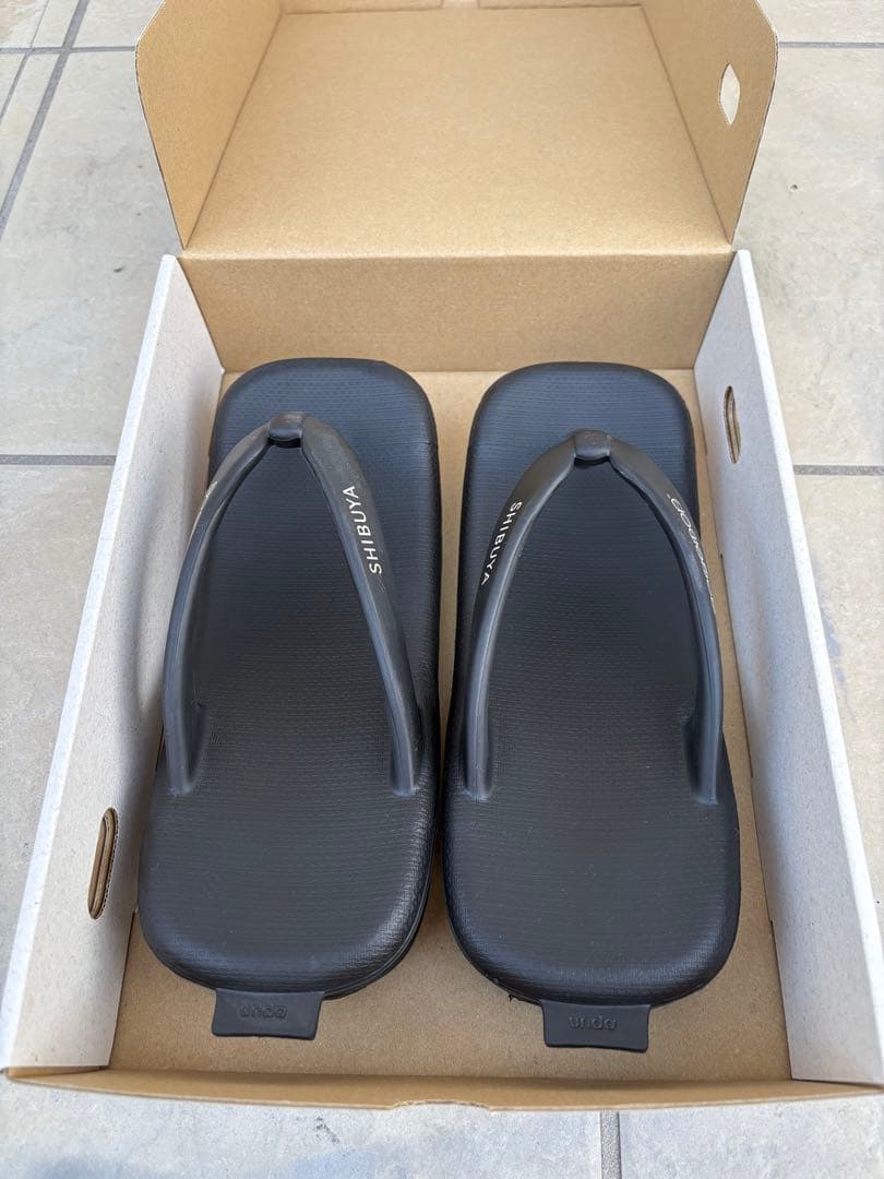 ゴエモン goyemon SETTA×SNEAKER unda EVA黒 S