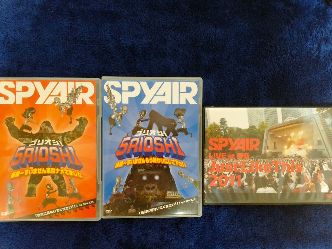 SPYAIR　野音　ゴリオシ!　DVD　 サイン色紙