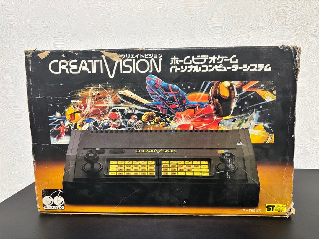当時物 激レア チェリコ ホームビデオゲーム クリエイトビジョン 本体 箱付