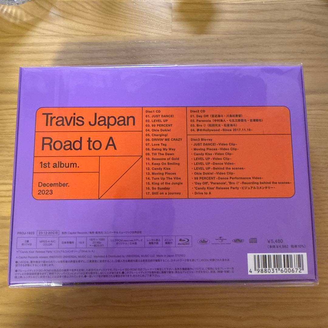 【新品】Travis Japan Road to A FC限定盤 ポーチ付き