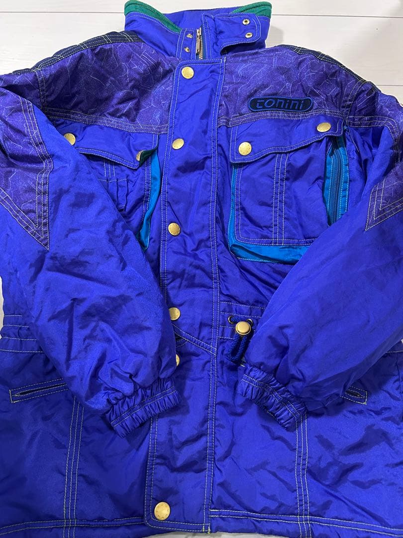 トンニ スキーウェア Lサイズ 170cm 紫色