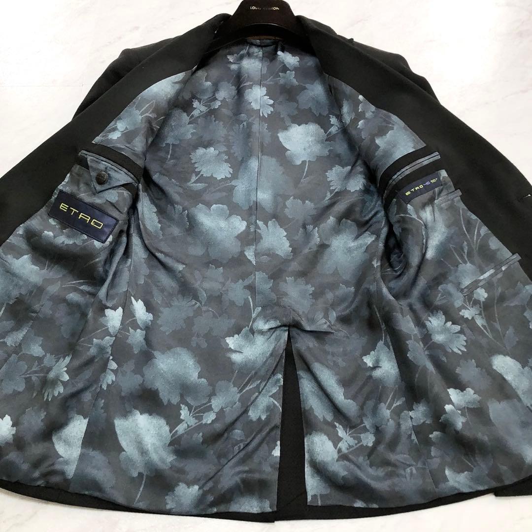 ほぼ未使用✨ETRO エトロ タキシード スーツ セットアップ 花柄 46