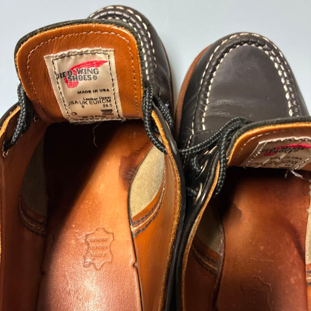 レッドウィング　オックスフォード8106 希少サイズ25.0cm 正規品ソール付