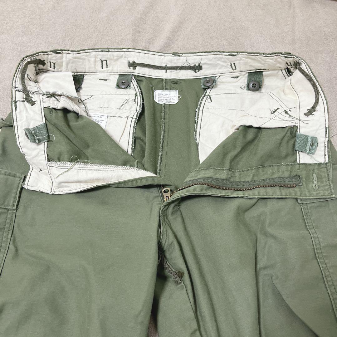 【程度良好！】70s US ARMY M-65 フィールドパンツ M-R