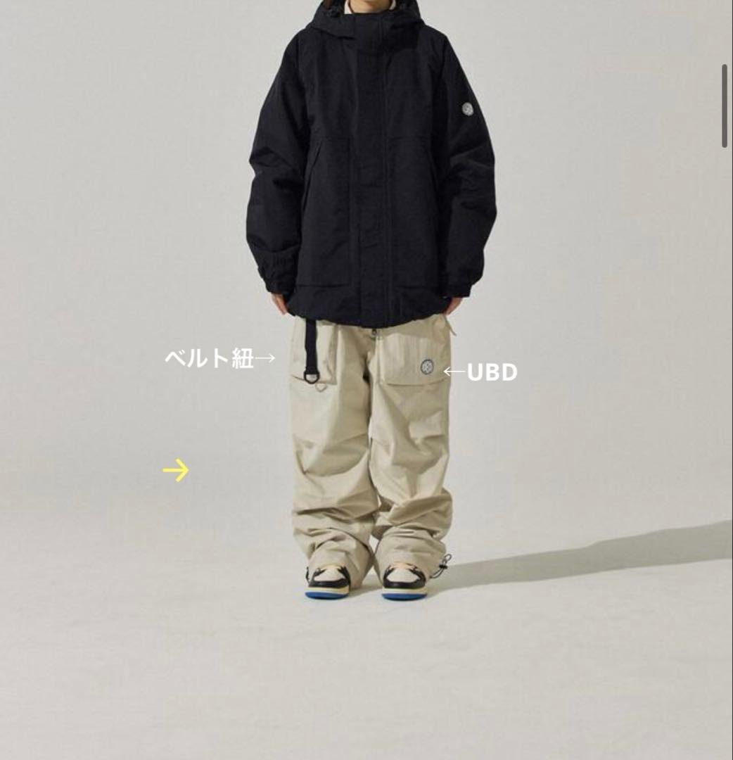 UNBIND スノーボードウェア 上下セット