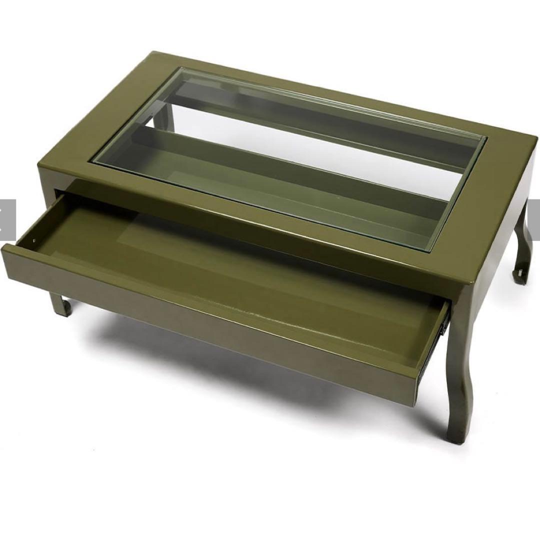 ダルトン　ローテーブル　オリーブ90