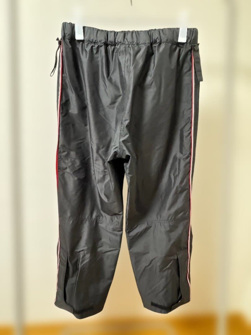 訳あり 美品 がまかつ GM-3083 フィッシングレインスーツ ブラック