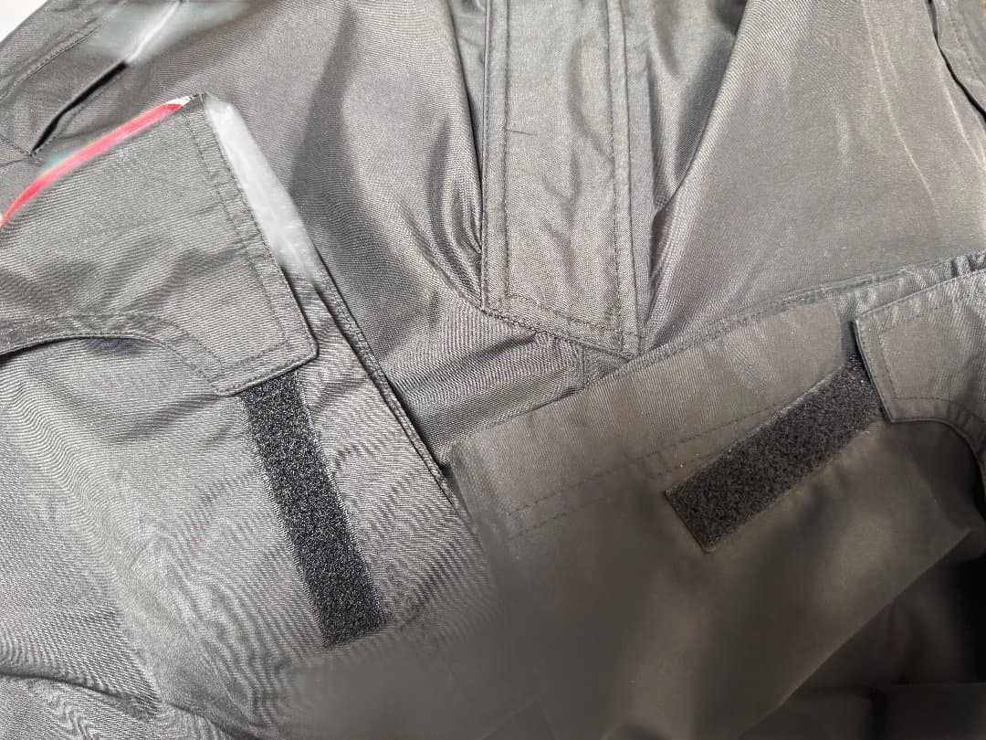 訳あり 美品 がまかつ GM-3083 フィッシングレインスーツ ブラック