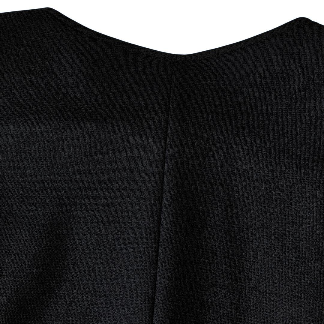 【Rene】美品 ノーカラーニットジャケット カーディガン パール 34