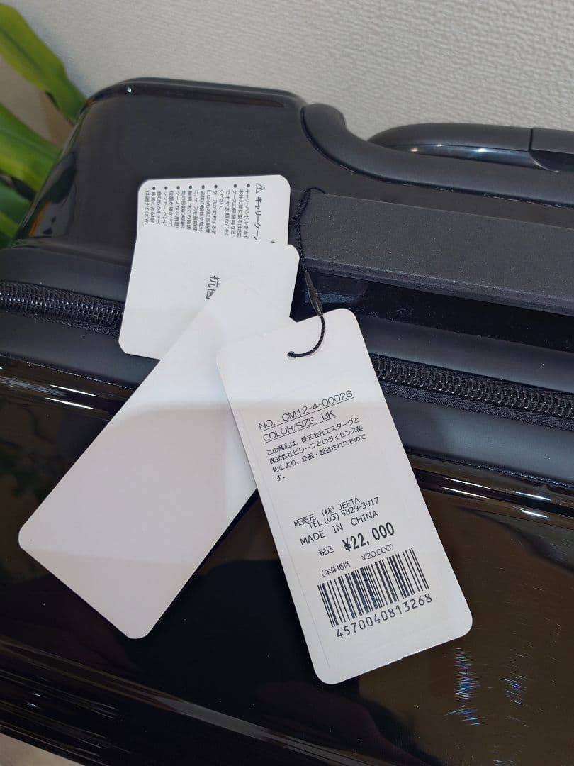 タグ付き未使用　セシルマクビー　キャリングケース　Lサイズ