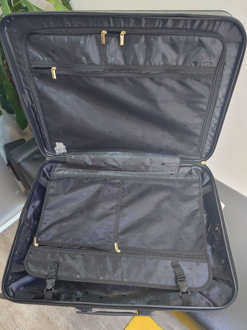 タグ付き未使用　セシルマクビー　キャリングケース　Lサイズ