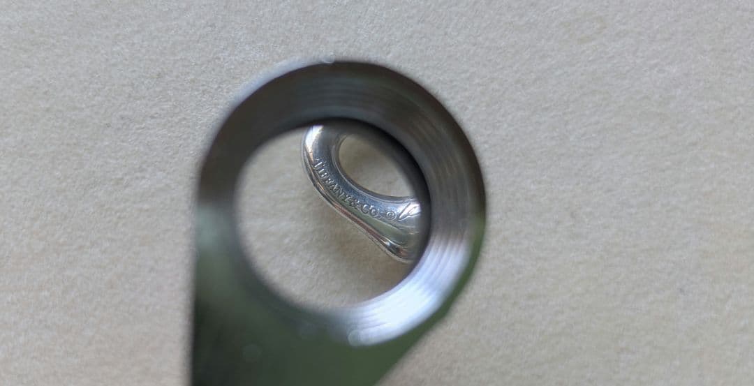 ティファニー　オープンハートスモールサイズ　ミニハート　シルバー925