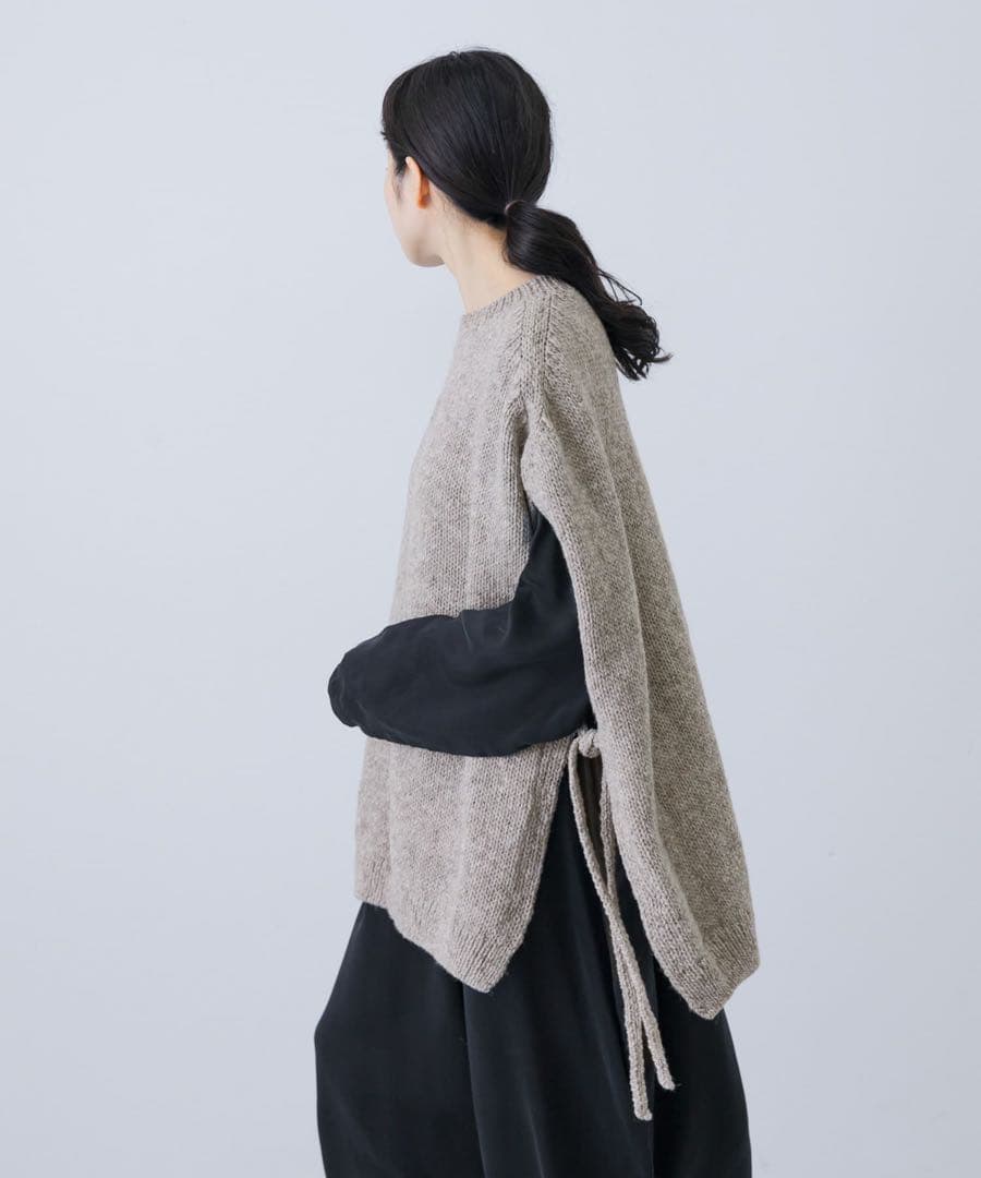 かぐれ【25AW未使用】ペルーワイドニットベスト kagure