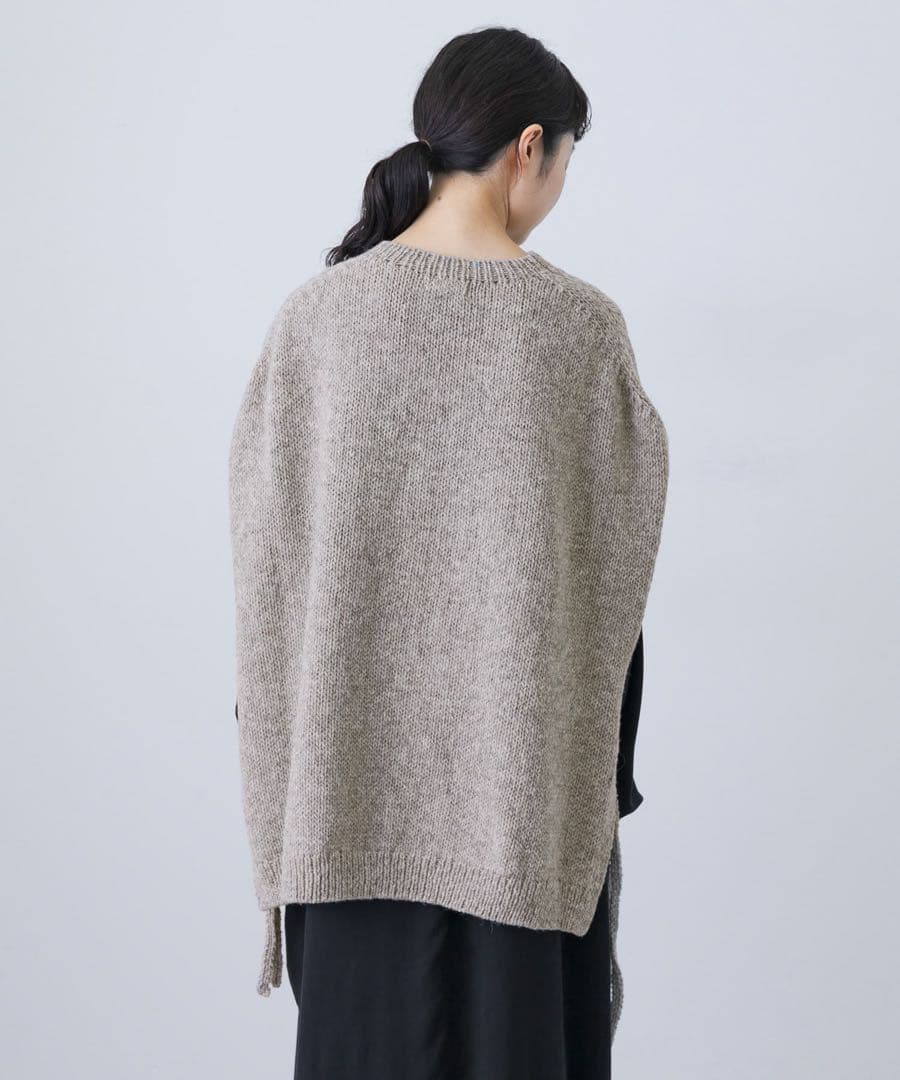 かぐれ【25AW未使用】ペルーワイドニットベスト kagure