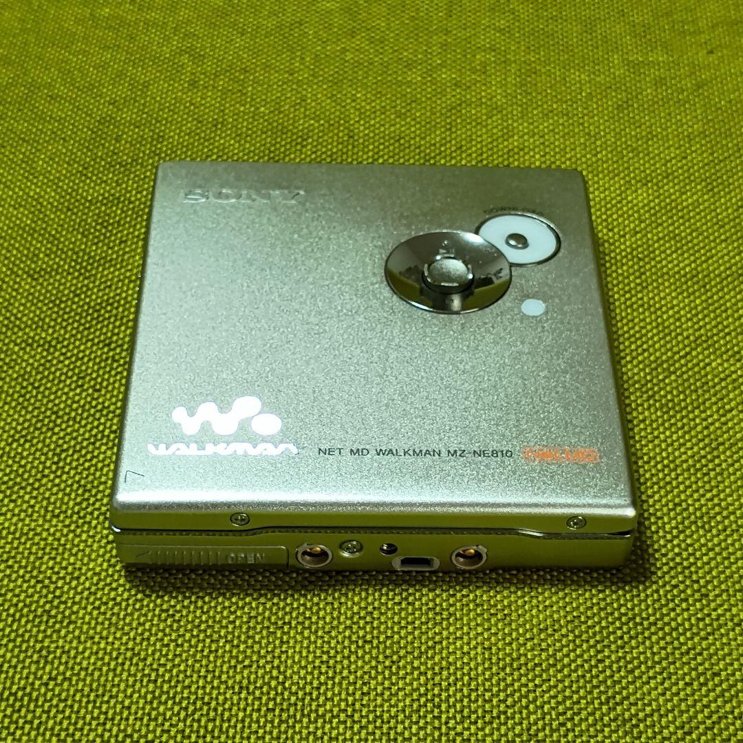 SONY MDウォークマン MZ-NE810 動作確認済み