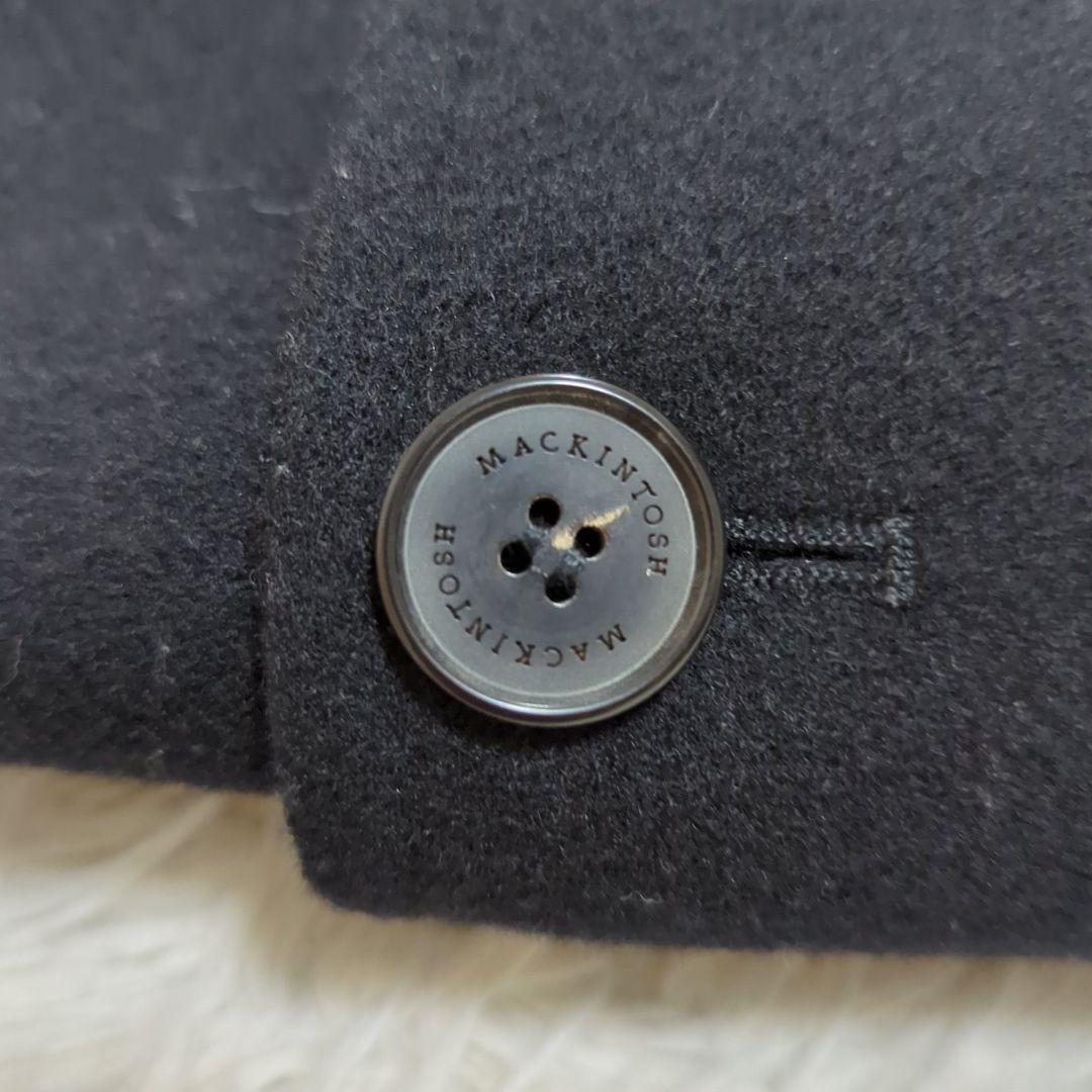 美品 マッキントッシュ 白タグ チェスターコート 英国製 ラグランスリーブ