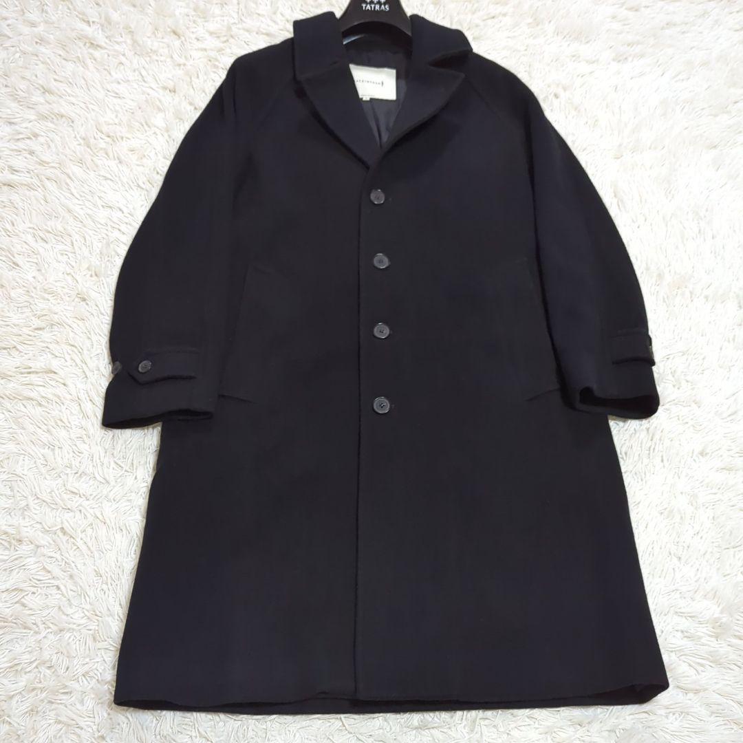 美品 マッキントッシュ 白タグ チェスターコート 英国製 ラグランスリーブ