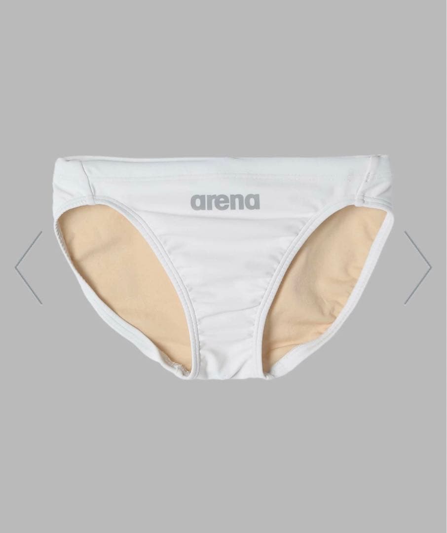 【agnes b. × arena】ブリーフ　ホワイト　競パン