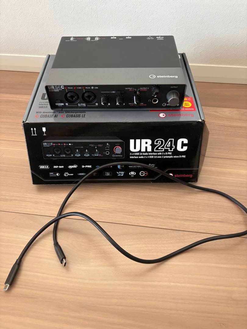 UR24C オーディオインターフェイス USB-C 接続
