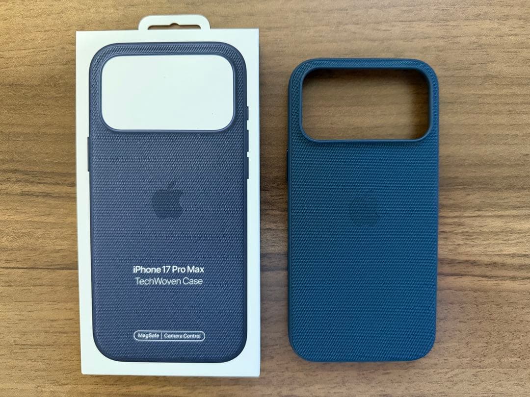 Apple iPhone 17 Pro Max テックウーブンケース - ブルー