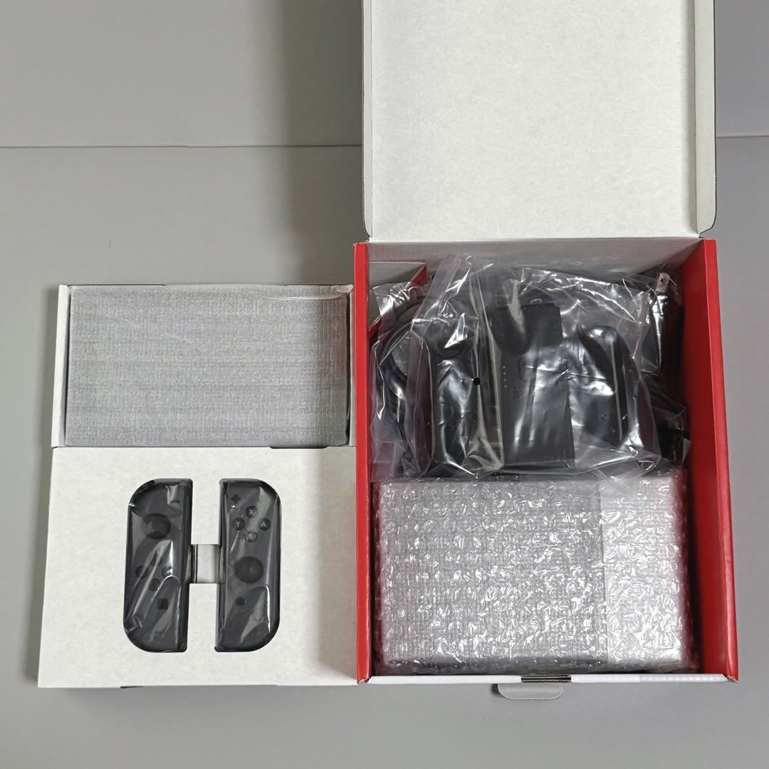 【未使用級】極美品Nintendo Switch 本体2024 バッテリー強化版
