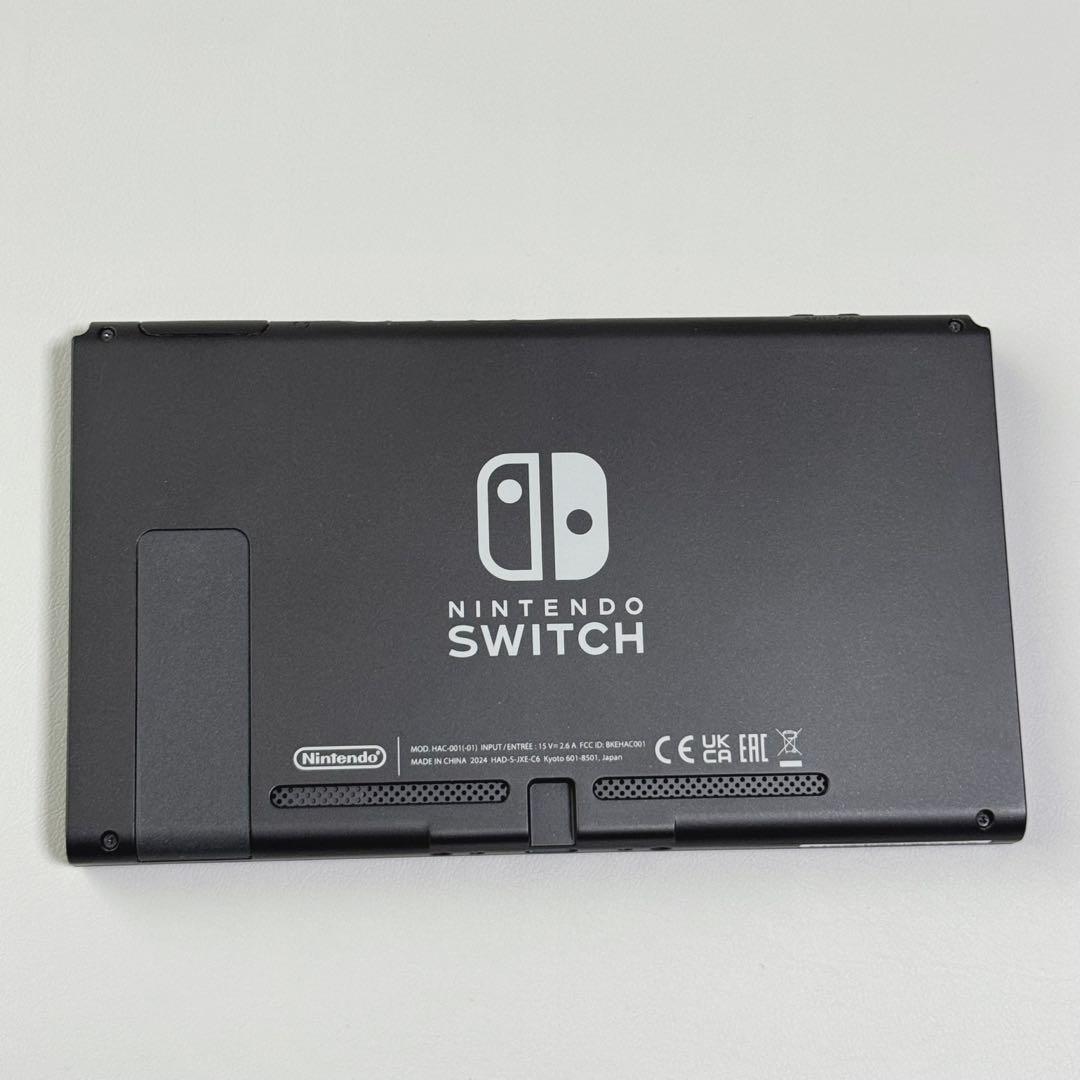 【未使用級】極美品Nintendo Switch 本体2024 バッテリー強化版