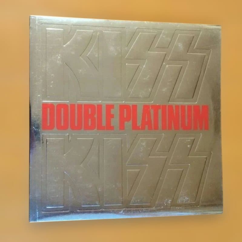 《帯無し》キッス／ダブル • プラチナム【ポスター付き】レコード