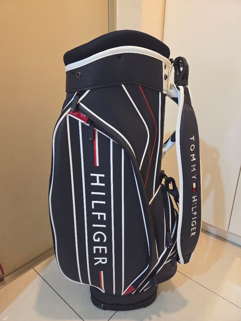 トミーヒルフィガー( )キャディバッグUSED