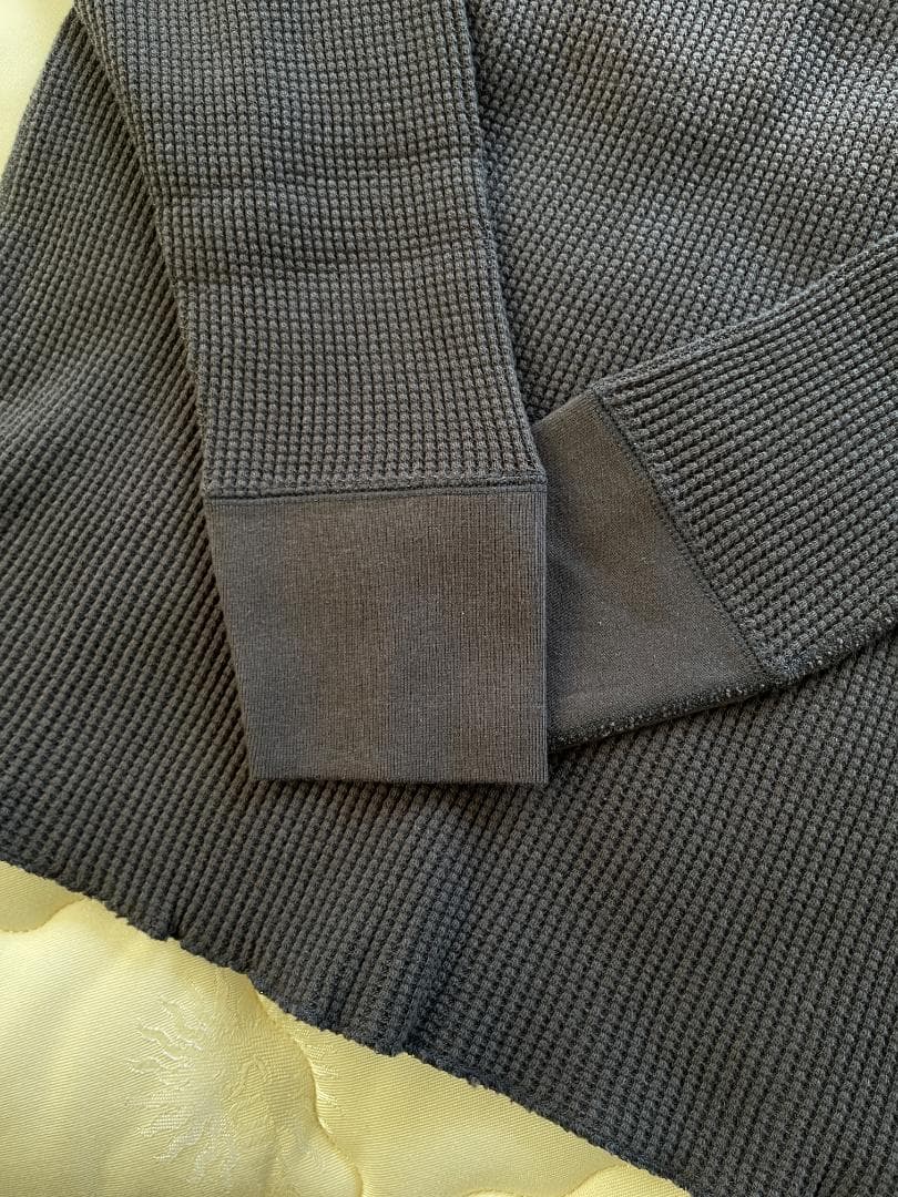 【訳あり新品】CIOTA スビンコットン ツータックワッフル ロングTシャツ